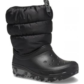 Crocs 207684 Classic Neo Puff Boot T Siyah Çocuk Bot