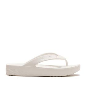 Crocs 207714 G Classic Platform Flip W Beyaz Kadın Terlik