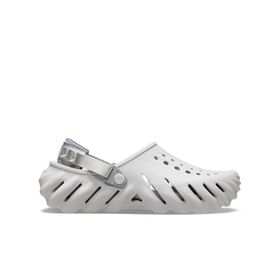 Crocs 207937-1FT Gri Echo Clog Unisex Terlik