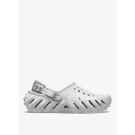Crocs 207937-1FT Gri Echo Clog Unisex Terlik