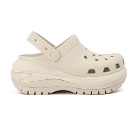 Crocs 207988-2Y2 Bej Classic Mega Crush Clog Unisex Terlik