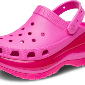 Crocs 207988-6UB Classic Mega Crush Pembe Kadın Terlik