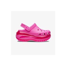 Crocs 207988-6UB Classic Mega Crush Pembe Kadın Terlik