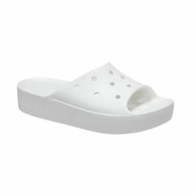 Crocs 208180-100 Beyaz Classics Platform Slide Kadın Terlik