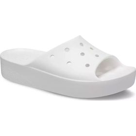 Crocs 208180 Classic Platform Slide Beyaz Unisex Terlik