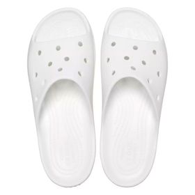 Crocs 208180 Classic Platform Slide Beyaz Unisex Terlik