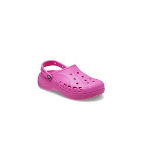 Crocs 208186-6QQ Pembe Baya Platform Clog Kadın Terlik