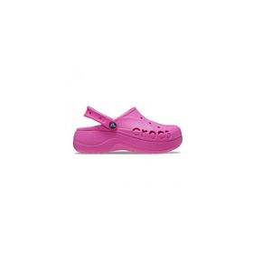 Crocs 208186-6QQ Pembe Baya Platform Clog Kadın Terlik