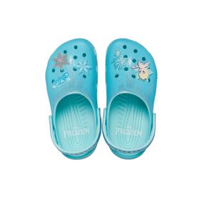 Crocs 210235-90H Mavi Frozen Elsa Classic Çocuk Sandalet