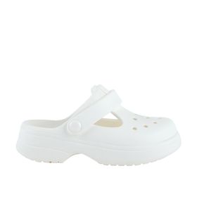 Crocs 210615-0WV Beyaz Classic Mary Jane Çocuk Sandalet