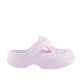Crocs 210615-6ZW Pembe Classic Mary Jane Çocuk Sandalet