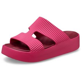 Crocs 210701-6ZQ Getaway Groove Pembe Kadın Terlik