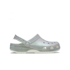 Crocs 211005-100 Classic Iridescent Glitter Clog Gri Unisex Terlik