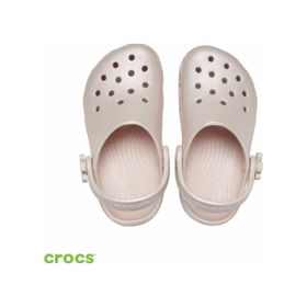 Crocs 212815-6UR Classic Pearl Shine Clog T Gri Çocuk Terliği