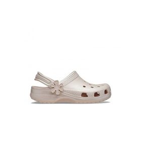 Crocs 212815-6UR Classic Pearl Shine Clog T Gri Çocuk Terliği