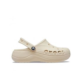 Crocs Baya Platform Clog 208186-11S Krem Kadın Terlik
