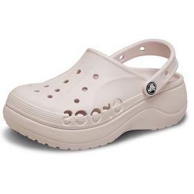 Crocs Baya Platform Clog Barely Pink Kadın Terlik