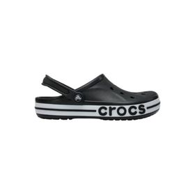 Crocs Bayaband Clog 205089-066 Unisex Siyah/Beyaz Sandalet Terlik