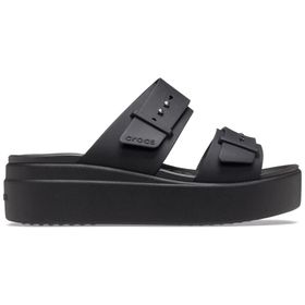 Crocs Brooklyn Buckle Low Siyah Kadın Sandalet