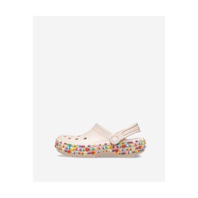 Crocs Classic Beaded Band Clog K 211614-6UR Açık Pembe Çocuk Terlik
