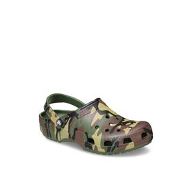 Crocs Classic Camouflage Clog 211936-3TC Asker Yeşili Unisex Terlik