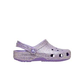 Crocs Classic Fantasy Glitter Clog K 212561-510 Mor Çocuk Terlik