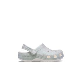 Crocs Classic Iridescent 210986-100 Gri Glitter Clog Çocuk Terlik
