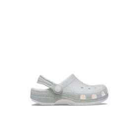 Crocs Classic Iridescent 210986-100 Gri Glitter Clog Çocuk Terlik