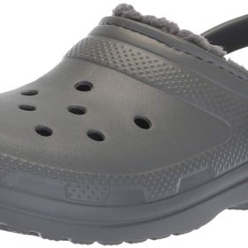 Crocs Classic Lined Clog Gri Kadın Terlik