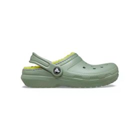 Crocs Classic Lined Clog K 207010-308 Yeşil Çocuk Terlik