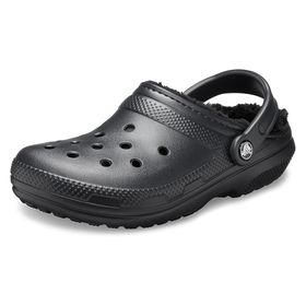Crocs Classic Lined Clog Siyah Kadın Terlik