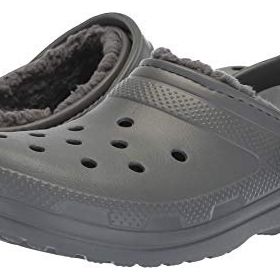 Crocs Classic Lined Clog Slate Grey Smoke Unisex Terlik