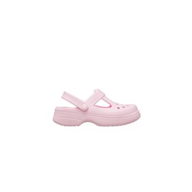Crocs Classic Mary Jane 2106156ZW Pembe Clog Çocuk Terlik