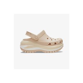 Crocs Classic Mega Crush Platform Krem Kadın Terlik