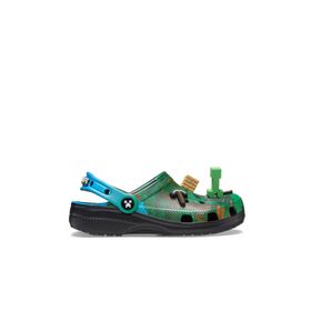 Crocs Classic Minecraft Clog 210830-90H Yeşil Çocuk Terlik
