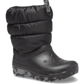 Crocs Classic Neo Puff Boot K Black Çocuk Unisex Bot
