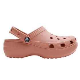 Crocs Classic Platform Clog 206750-6RL Açık Pembe Kadın Terlik
