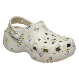 Crocs Classic Platform Floral Clog 212668-1WY Kadın Terlik