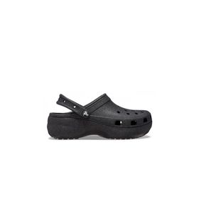 Crocs Classic Platform Glitter Clog W 207241-001 Simli Siyah Kadın Terlik