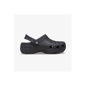 Crocs Classic Platform Glitter Clog W 207241-001 Simli Siyah Kadın Terlik