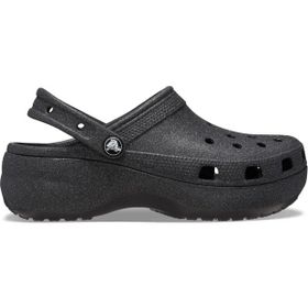 Crocs Classic Platform Glitter Clog W 207241-001 Simli Siyah Kadın Terlik