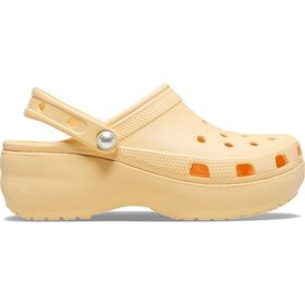 Crocs Classic Platform Pearl Clog 211231-78Z Turuncu Kadın Sandalet