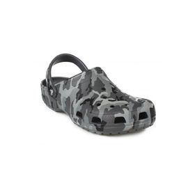 Crocs Classic Printed Camo Clog Gri Erkek Terlik