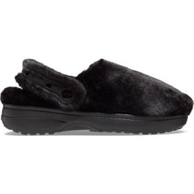 Crocs Classic Unfurgettable Clog 211116-001 İçi Kürklü Siyah Unisex Terlik