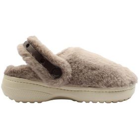 Crocs Classic Unfurgettable Clog 211116-195 İçi Kürklü Kahverengi Unisex Terlik