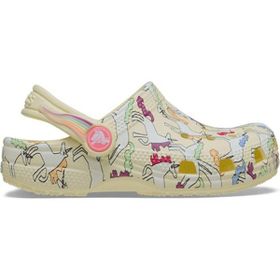 Crocs Classic Unicorn Graphic Clog 212515-7CJ Sarı Çocuk Terlik