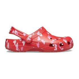 Crocs Classic Vday Clog K 209754-6ZR Kırmızı Çocuk Terlik
