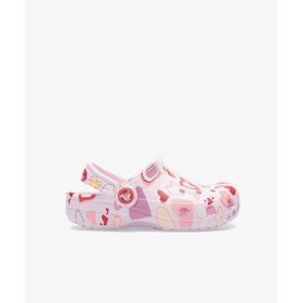 Crocs Classic Vday Clog K 209754-7CI Pembe Çocuk Terlik