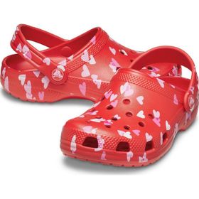 Crocs Classic Vday Clog T 209755-6ZR Kırmızı Çocuk Terlik