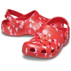 Crocs Classic Vday Clog T 209755-6ZR Kırmızı Çocuk Terlik